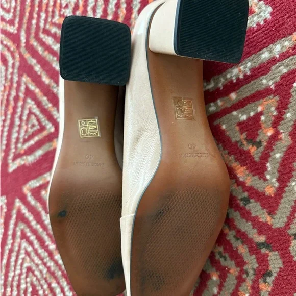 L'INTERVALLE Light Pink Square-Toe Heels - Picture 2 of 2